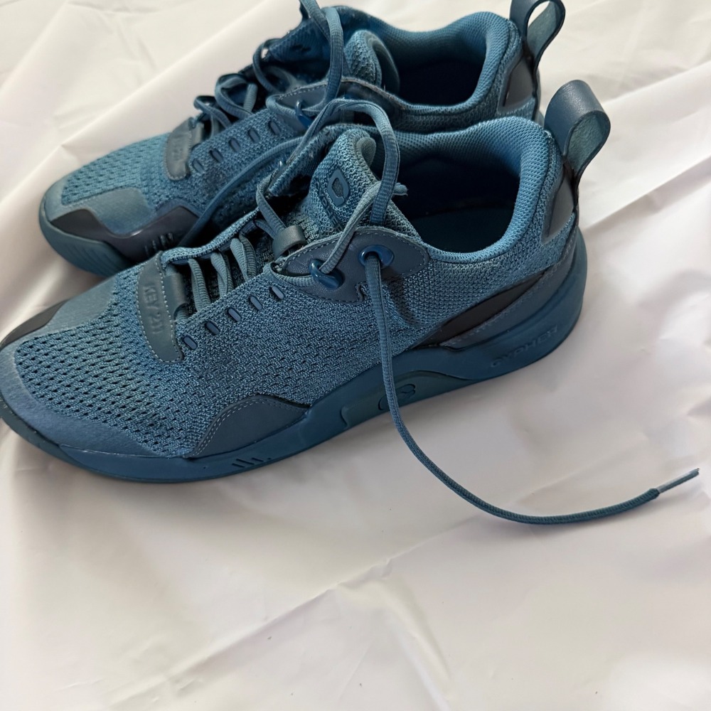 Cypher Mens Key 211 Training Sneakers Pickle 9.5 Blue Mesh‎ Athletic Gym Shoes